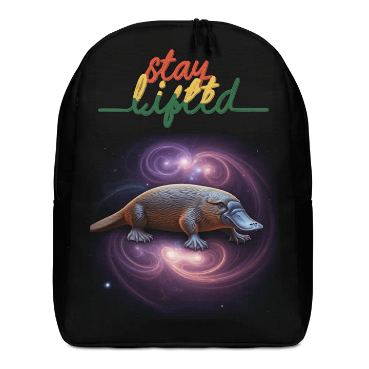 Galactic Platypus Backpack product image (1)