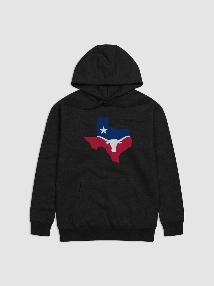 Texas Flag Longhorn Hoodie product image (1)
