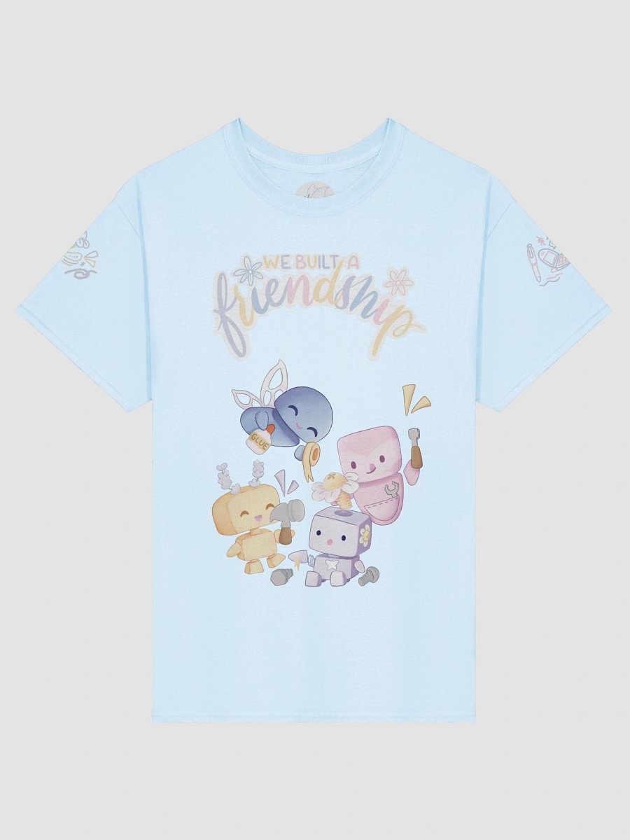 ✿ we built a friendship [white outline] product image (10)