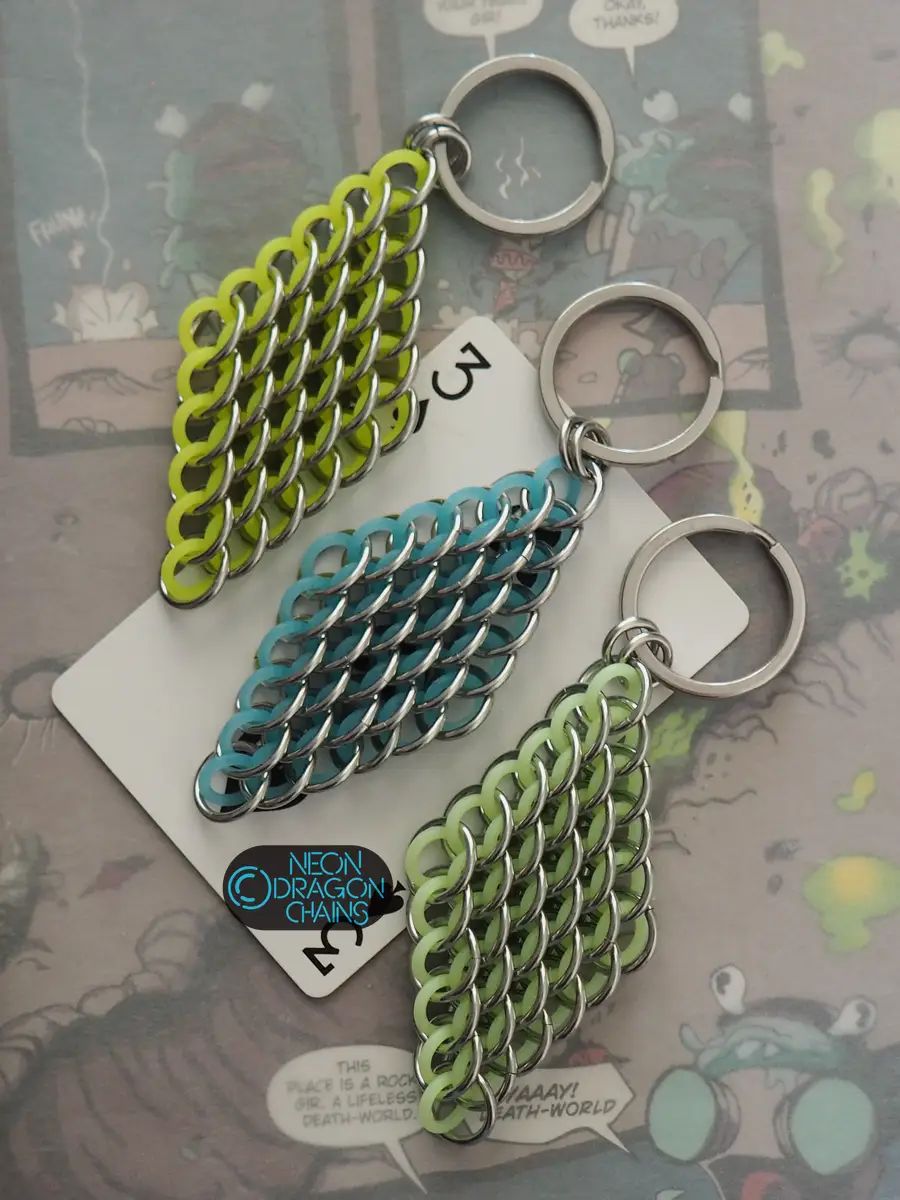 Dragon Diamond Keychain / Glow In The Dark product image (3)