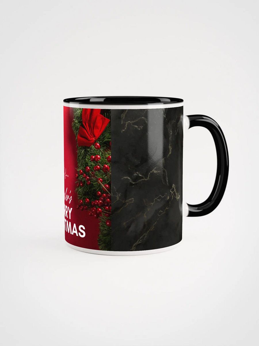 Merry Christmas Wreath Ceramic Mug product image (6)