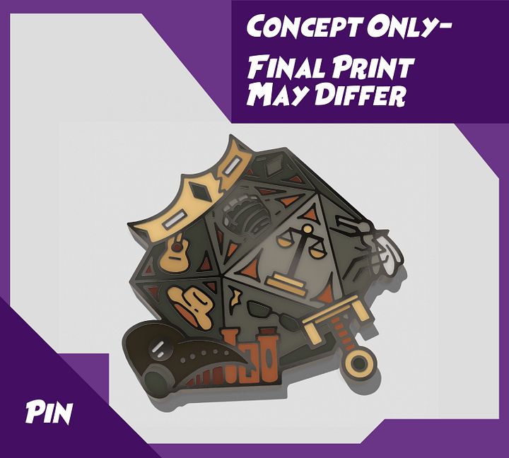 Judgement Merch Club Pin product image (1)