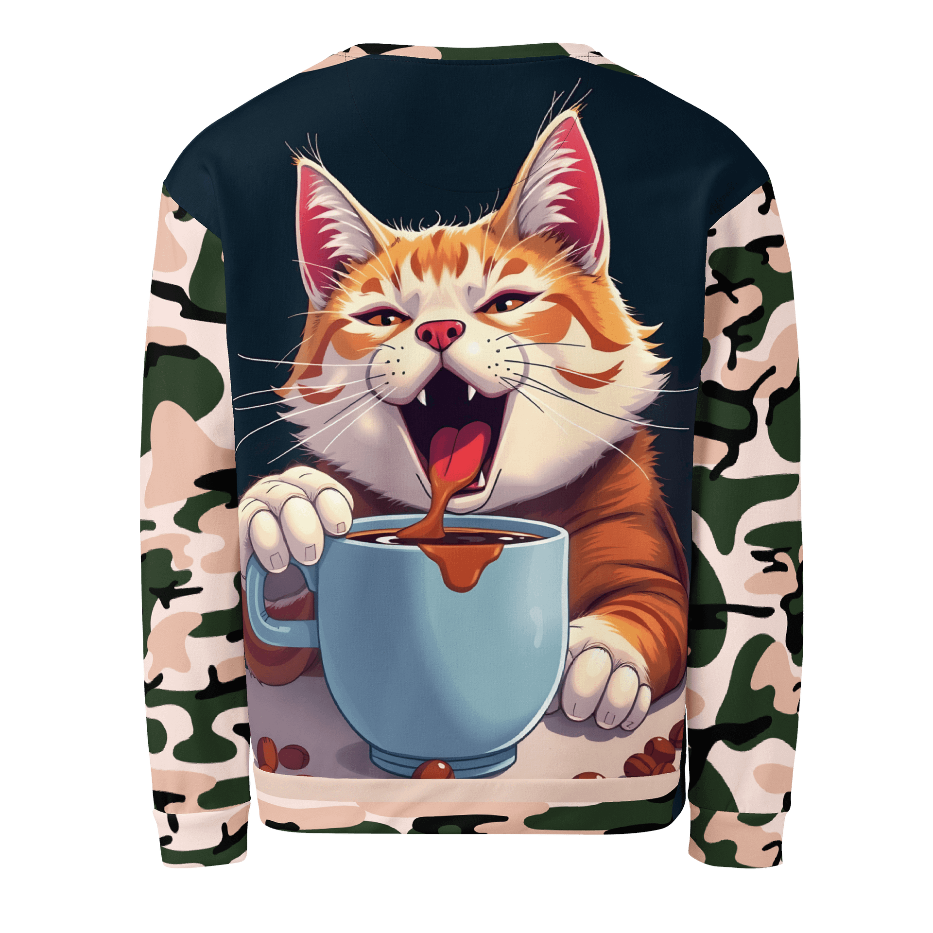Unisex Sweatshirt-Lickin’ the Brew Life product image (2)