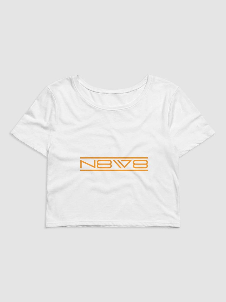 N8W8 Logo Orange Womens Crop Top product image (1)
