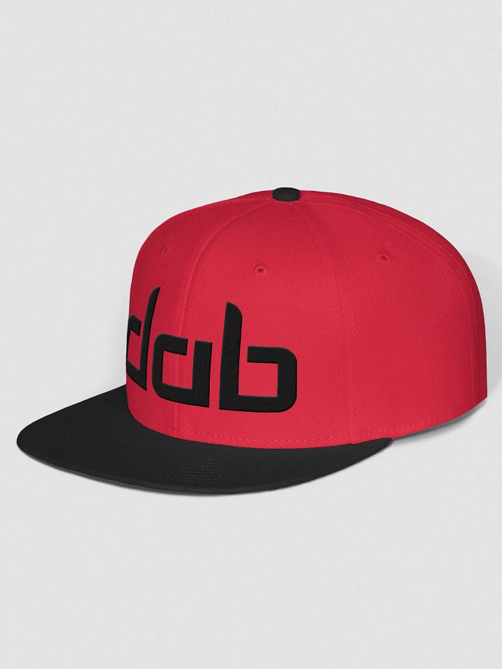 DAB Hat (Red/Black) product image (2)