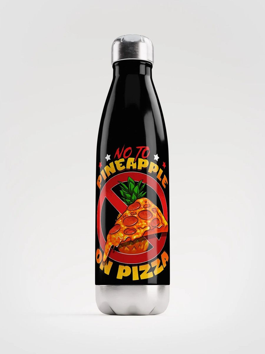 Pineapple Pizza Stainless Steel Water Bottle product image (1)