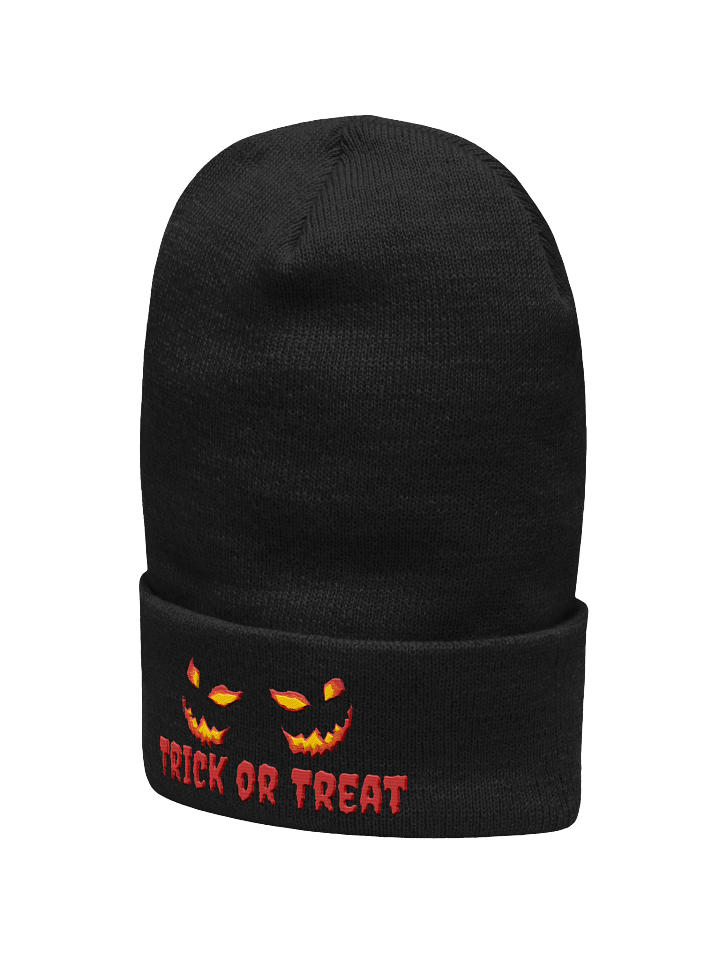 Trick or Treat Halloween Embroidered Beanie product image (6)