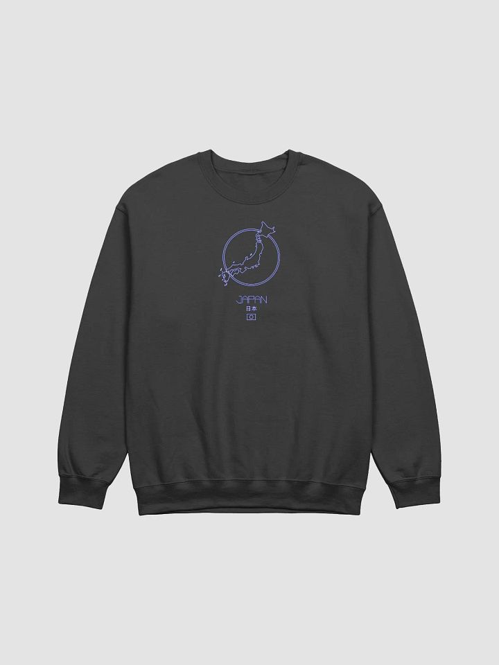Arcade Vector Wireframe Map of Japan Sweatshirt product image (1)