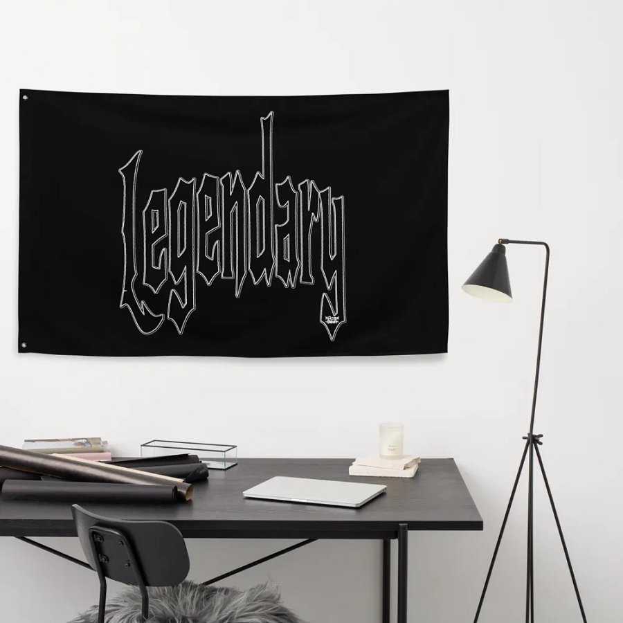 Legendary - Black - Flag product image (9)