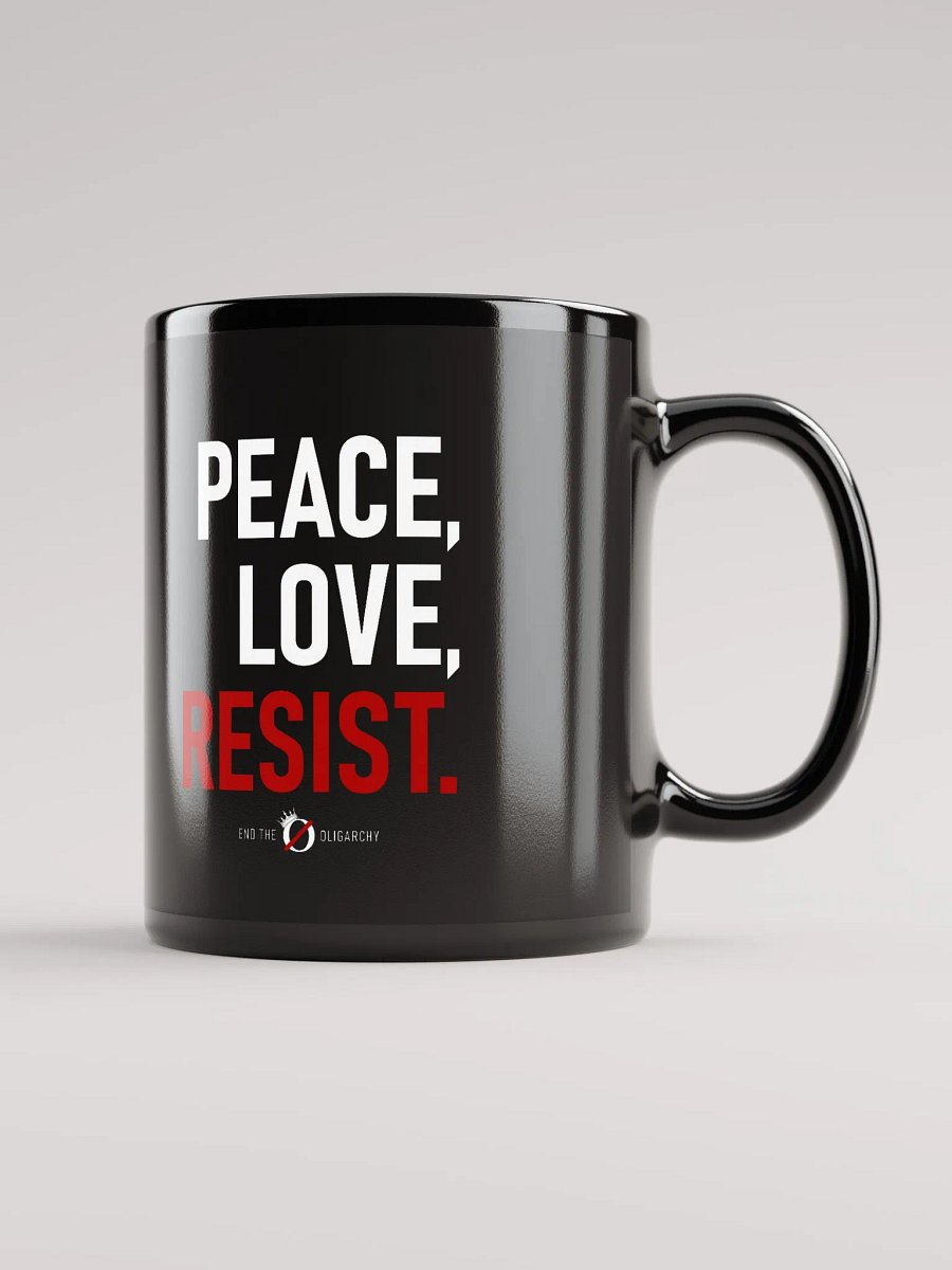 Peace, Love, Resist Mug product image (1)