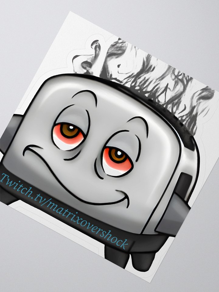 4x4 Toasty Emote Sticker product image (2)