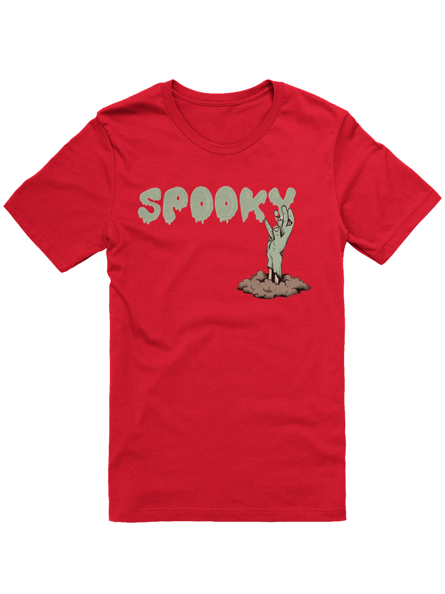 Spooky Halloween Monster Hand Short Sleeve Unisex T-Shirt product image (5)