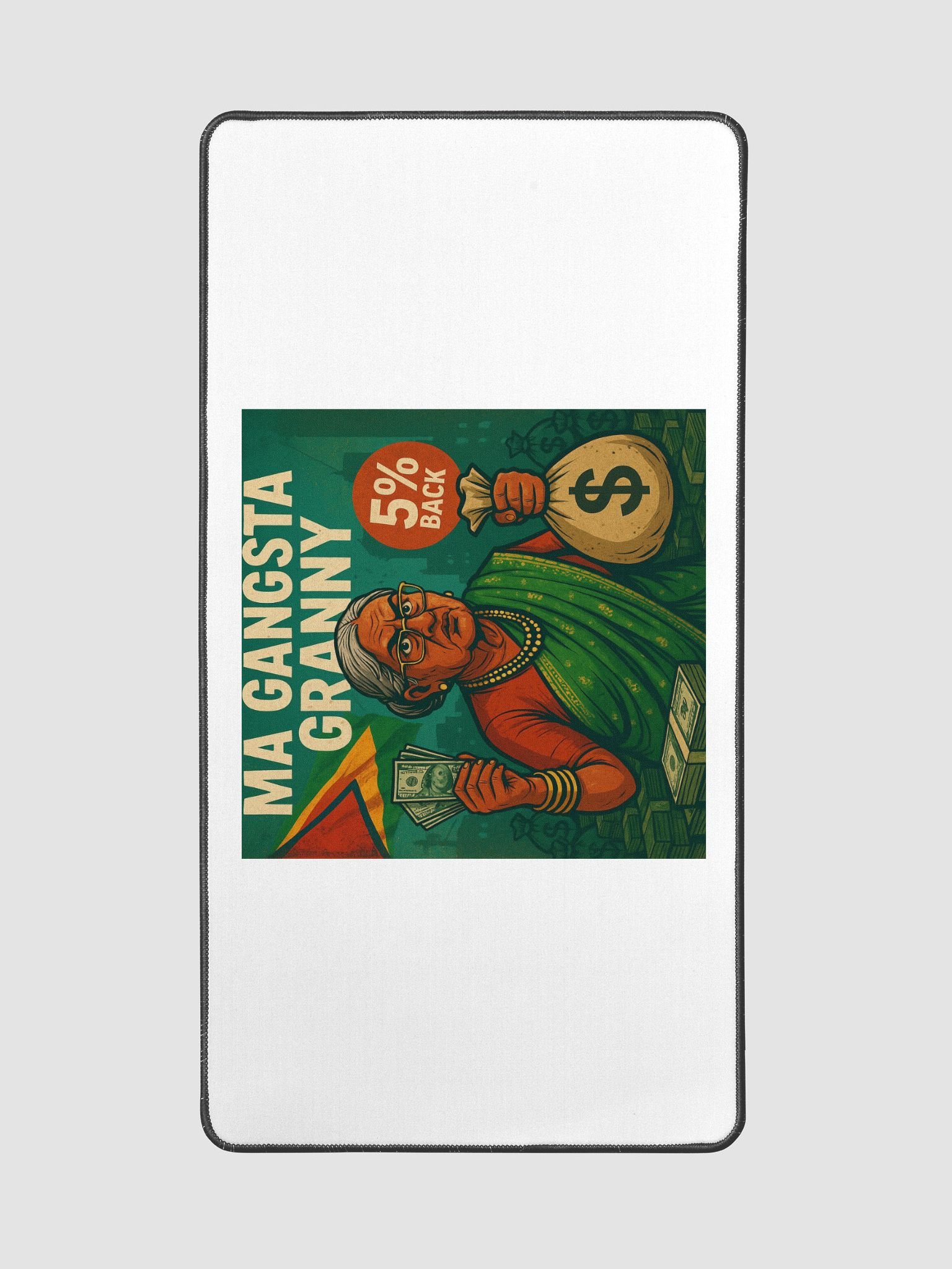 Gangsta Granny Desk Mat product image (2)
