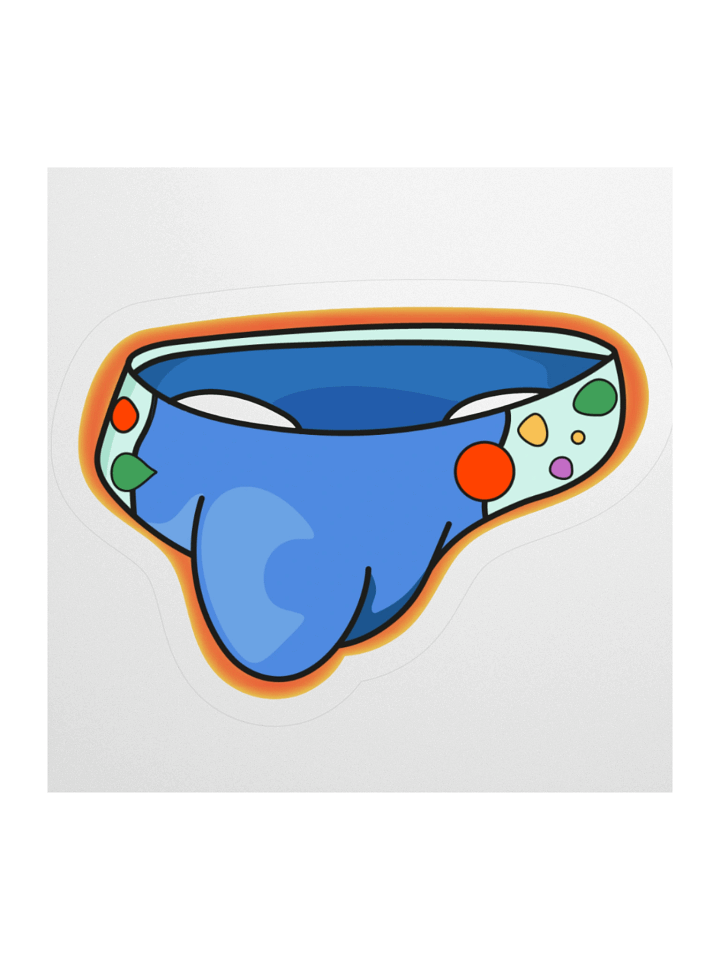 Individual Lucky Speedos Cut Stickers product image (1)