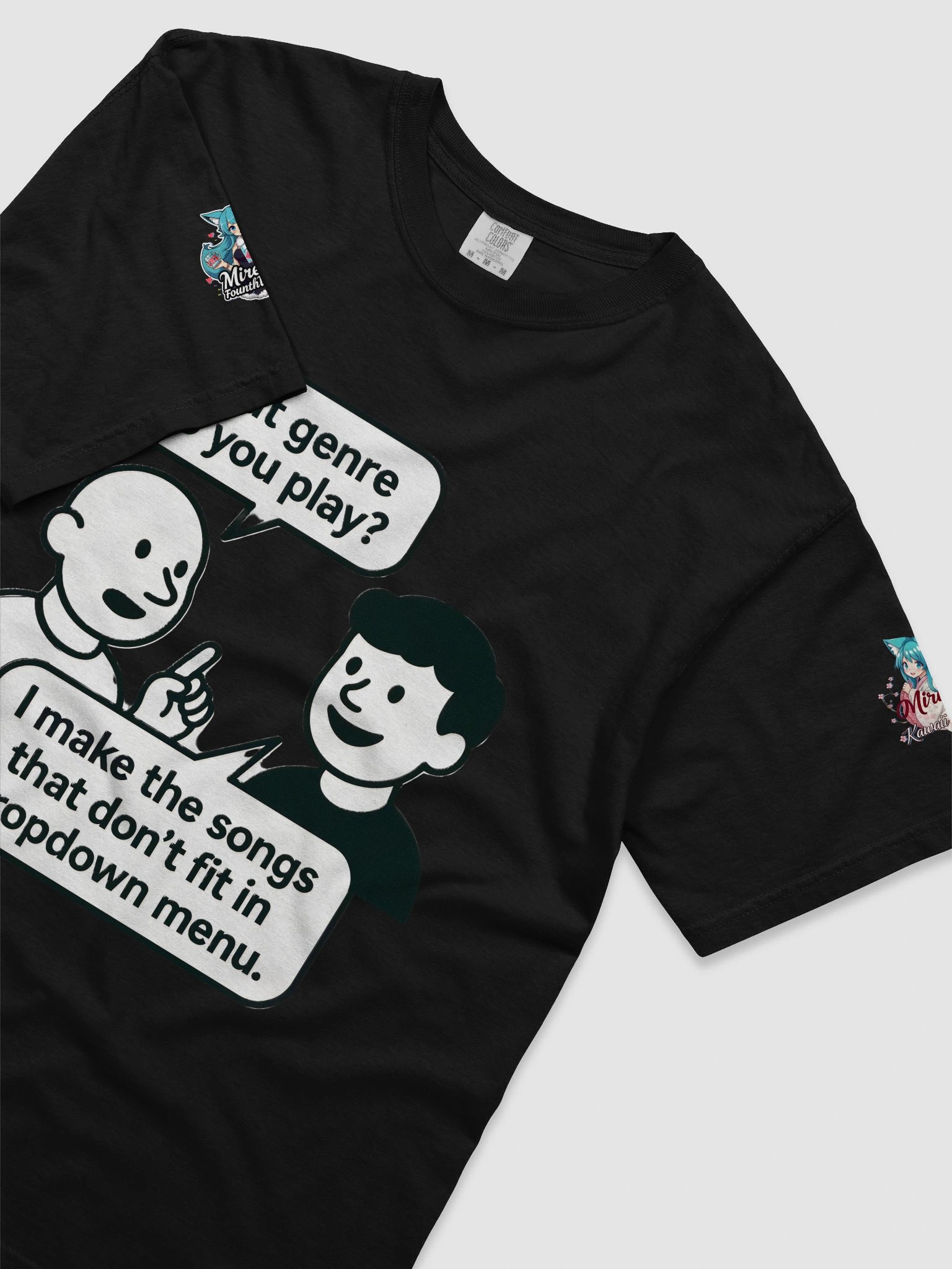 Genre make unknow Menu T-Shirt product image (3)