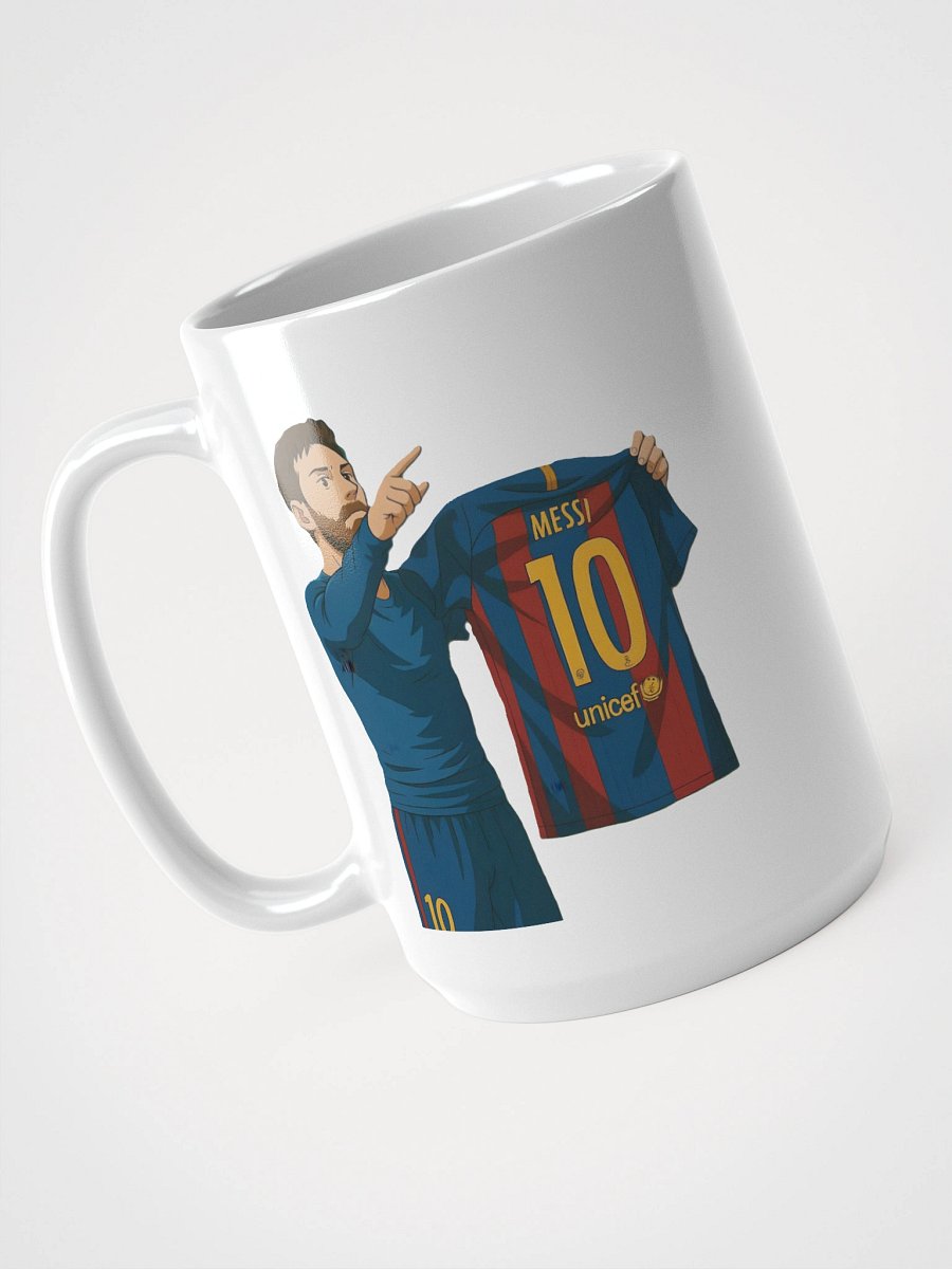 Glossy Mug - Lionel Messi Goal Celebration - Barcelona (Various Colours) product image (3)
