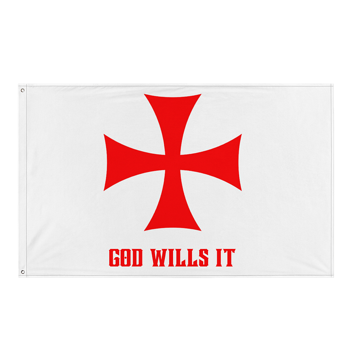 God wills it - Flag product image (1)
