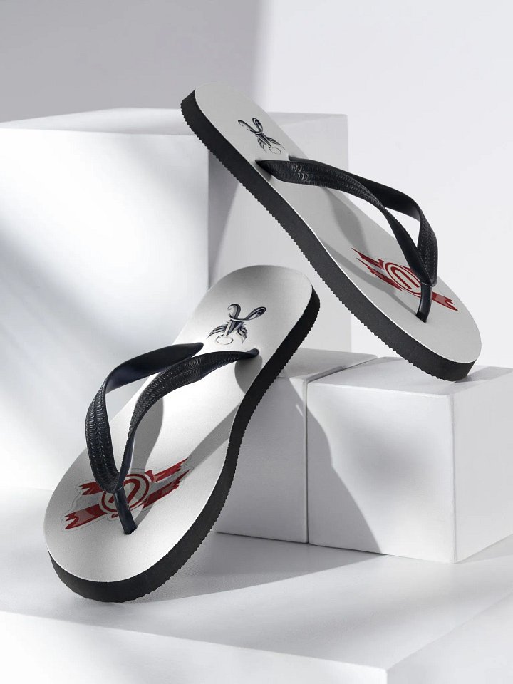 Swirling Emblem Flip-Flops product image (2)