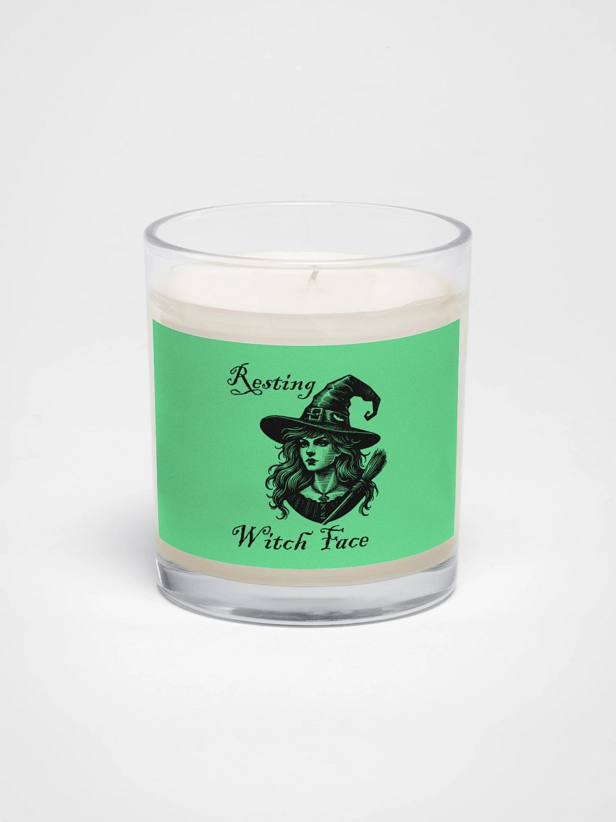 Resting Witch Face Soy Wax Candle product image (1)