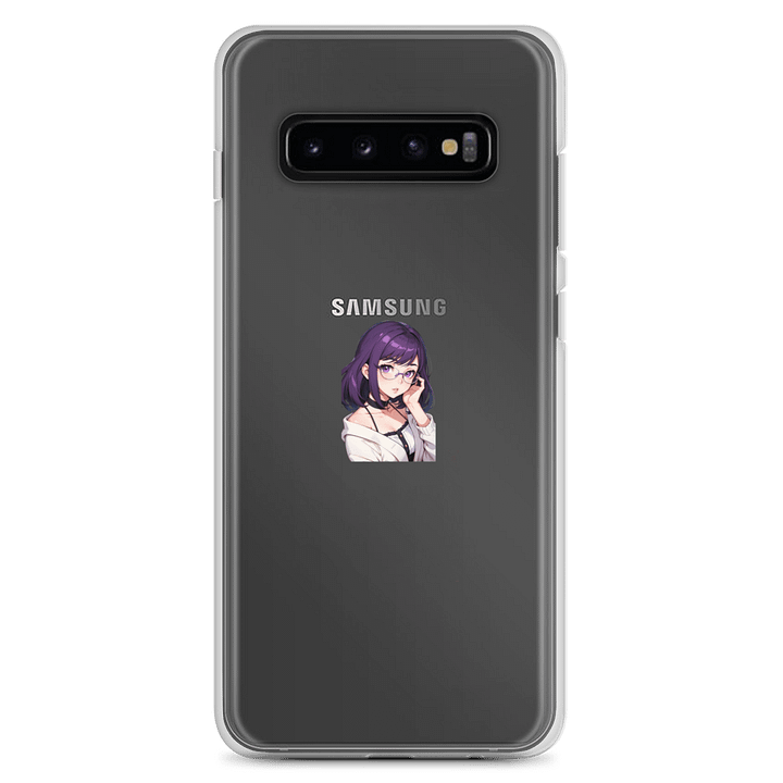 (PURPLE WAIFU) K Clear Case for Samsung product image (1)