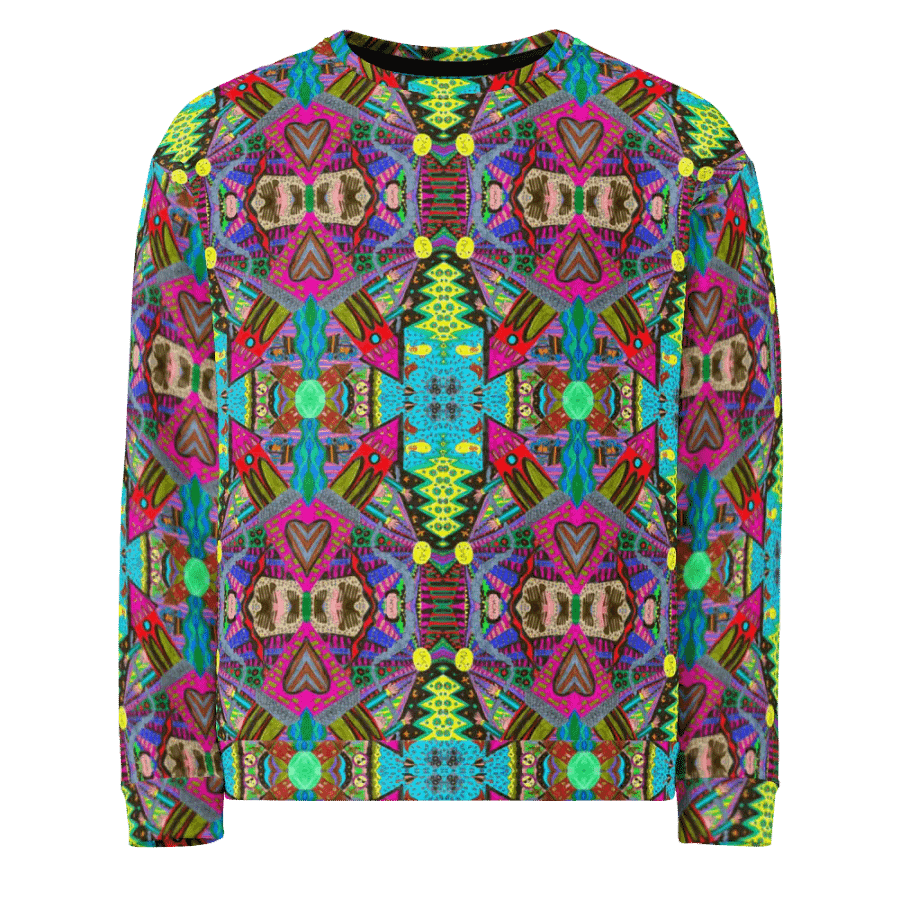 Abstract Doodle Art Tower Moment Unisex Sweatshirt product image (5)