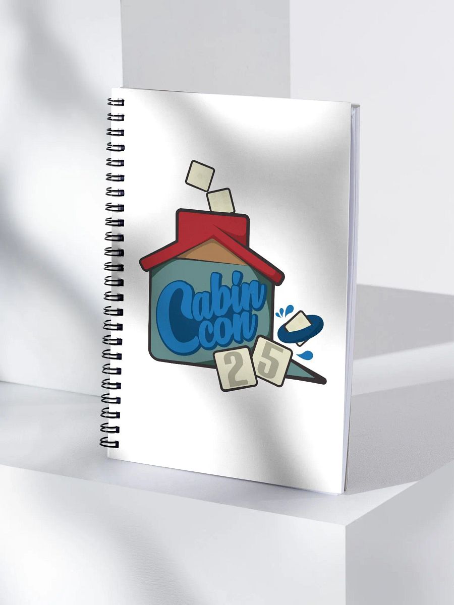 Cabin Con 2025 alt logo Spiral Notebook product image (4)
