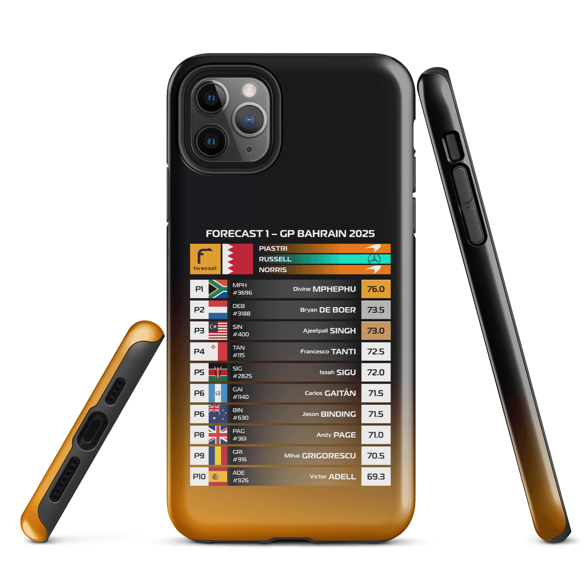 GP Bahrain 2025 iPhone Case product image (1)