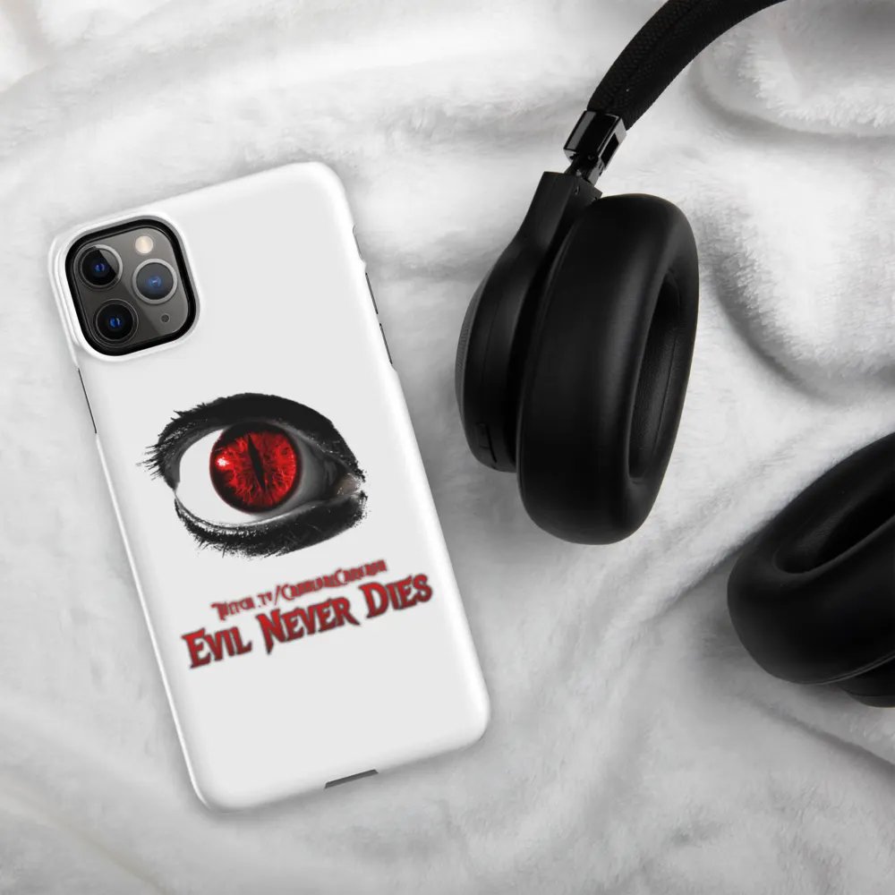 Red Evil Never Dies Logo Phone Case product image (49)