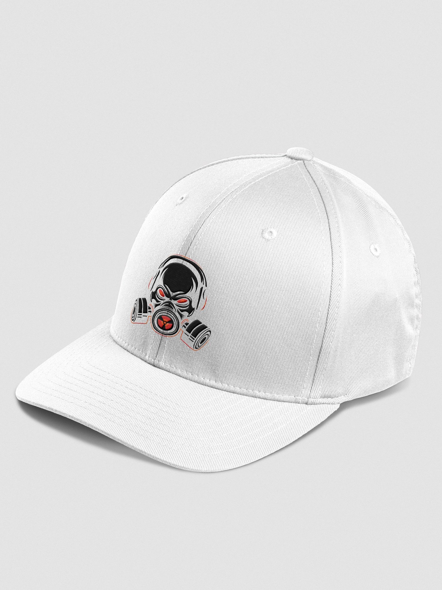 Radiation Red Gas Mask Flexfit Cap product image (2)