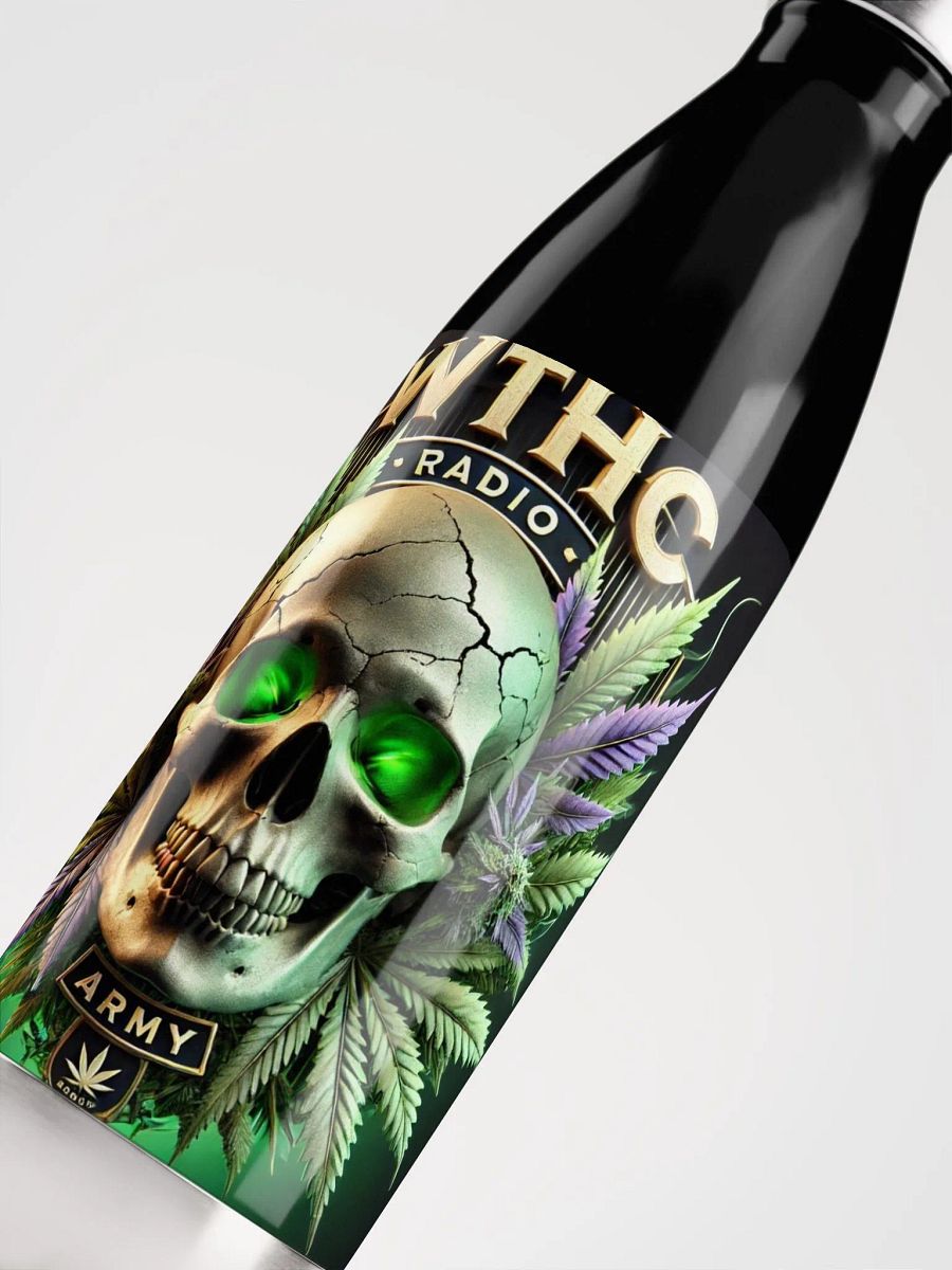 Da Glowing Skull Stainless Steel Water Bottle product image (10)
