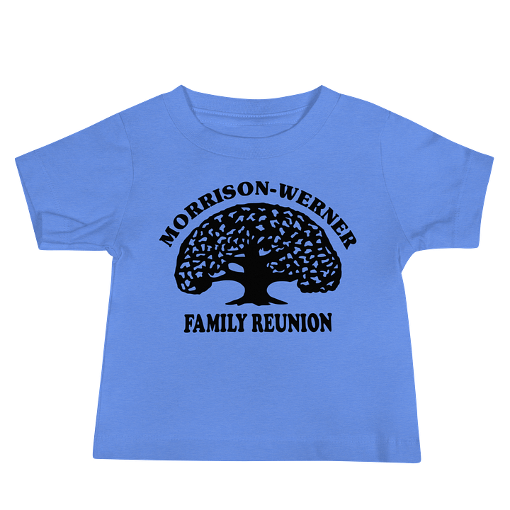 "Morrison-Werner Family Tree" Baby Jersey Tee (Light) product image (2)