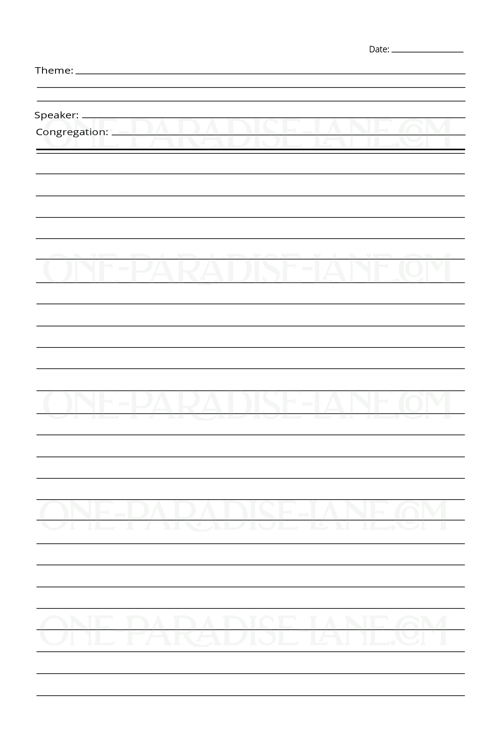 Pure Worship | Digital Notebook for the Regional Convention of Jehovah's Witnesses | 2025 (PDF) product image (2)