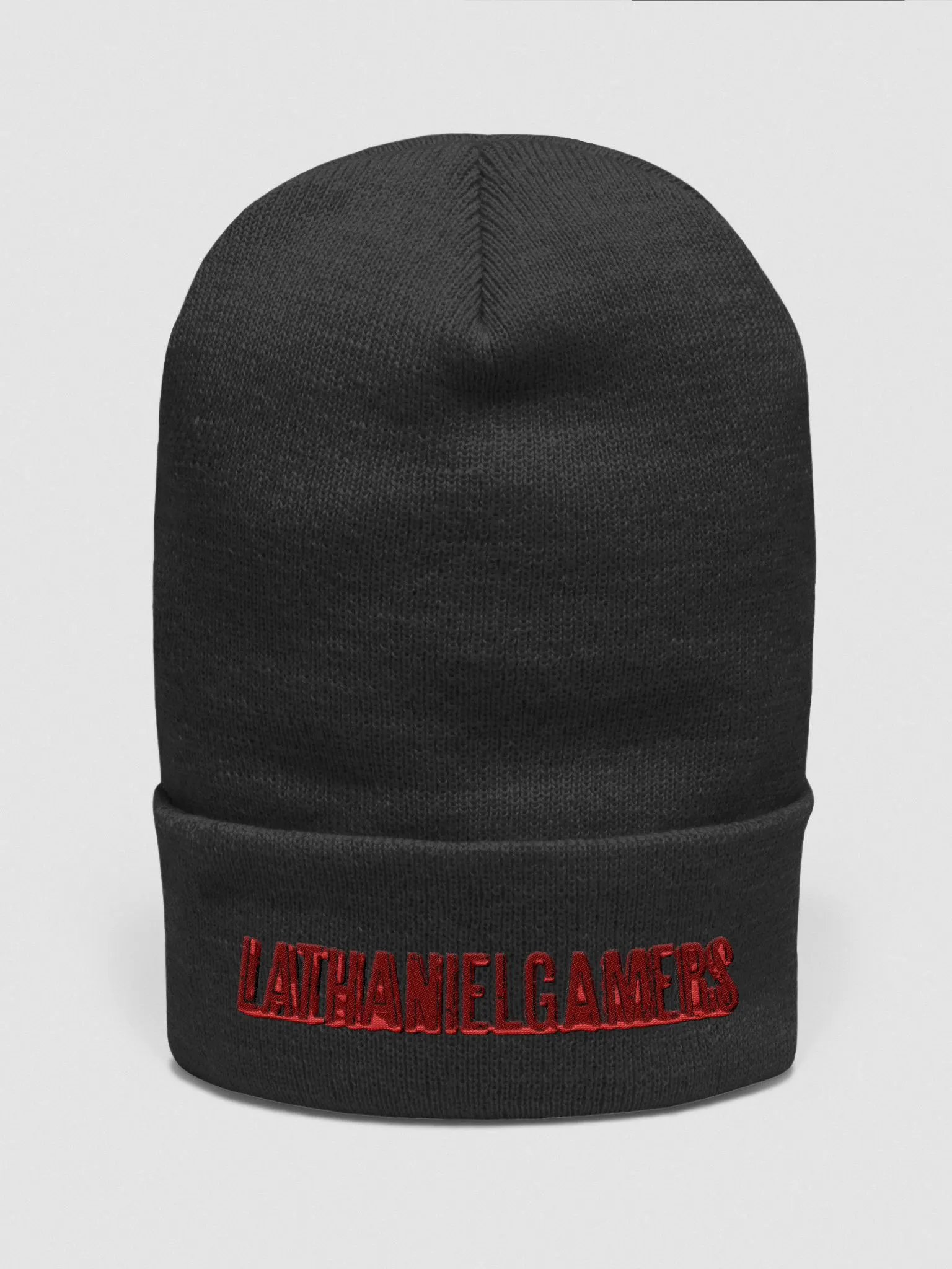Cuffed Beanie Embroidered Logo (lathanielgamers) product image (1)