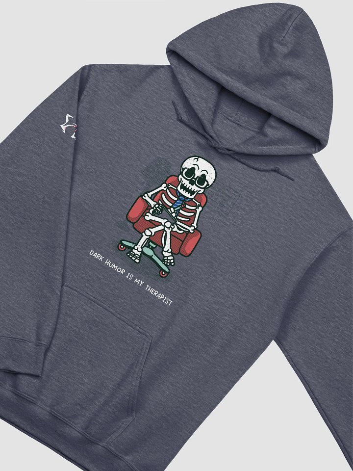 Dark Humor Is My Therapist Hoodie product image (10)