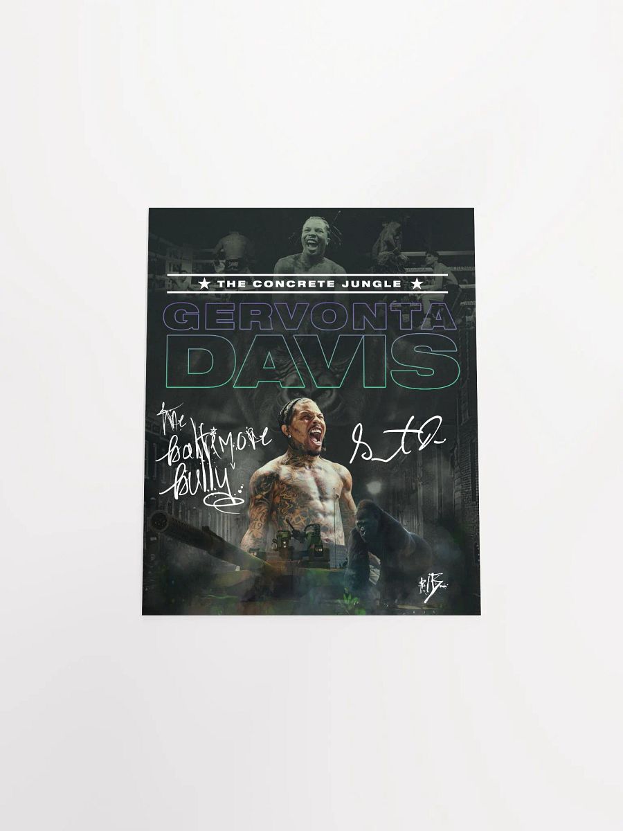Concrete Jungle | Gervonta Davis Paper Poster product image (8)