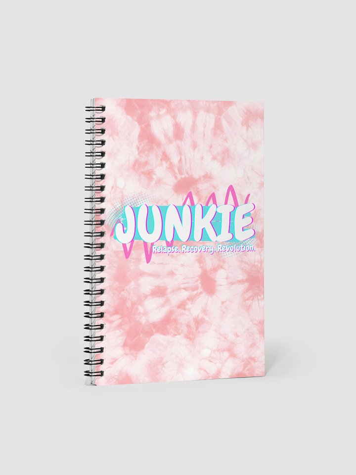 “Tie-Dye Recovery” – Junkie Project Notebook product image (1)