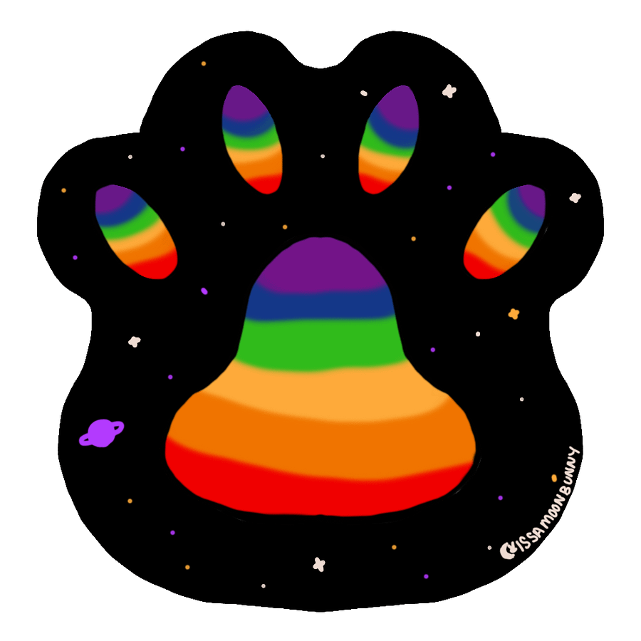 Paw-some Pride PNG product image (1)