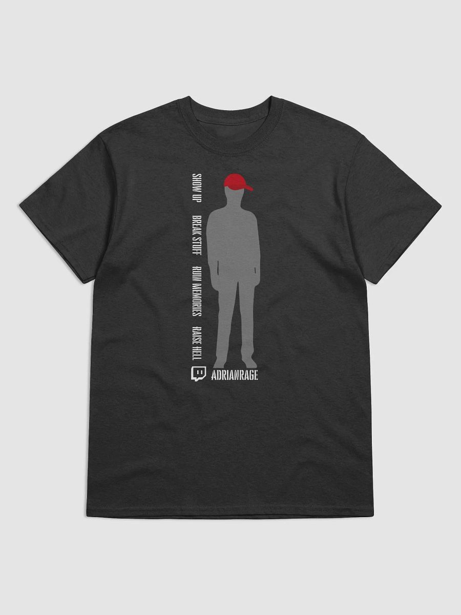 Minimalist Red Hat Dark Tee product image (1)