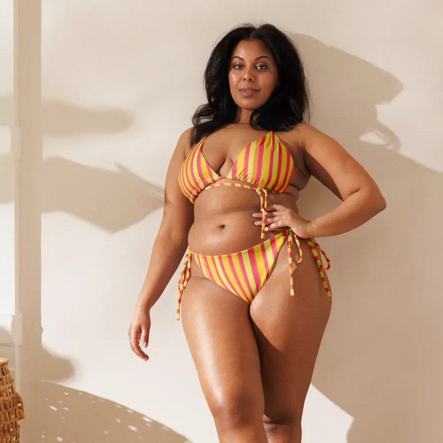 Sunset Stripes Bikini Set product image (7)