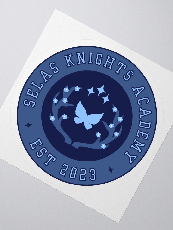 Selas Knights Academy Emblem Sticker product image (2)