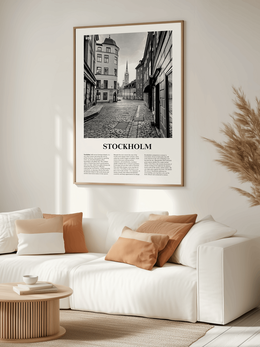 Stockholm 02 Newspaper Poster product image (3)