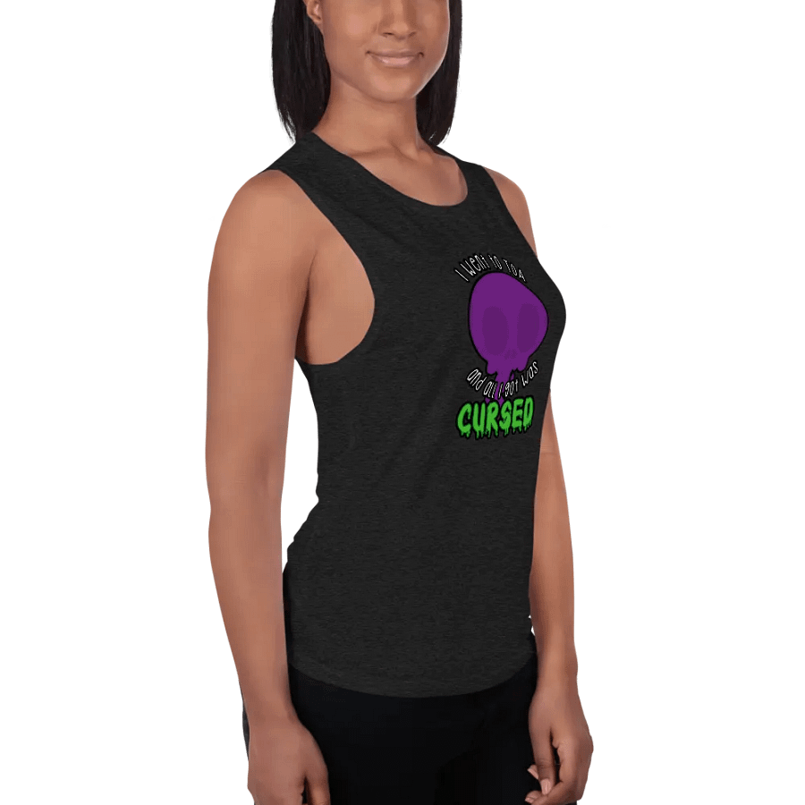All I Got Was Cursed - Demon Hunter - Women's Style Muscle Tank product image (5)