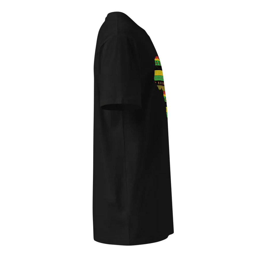 Uhuru - Men's Black Colourful African Map Tee product image (4)