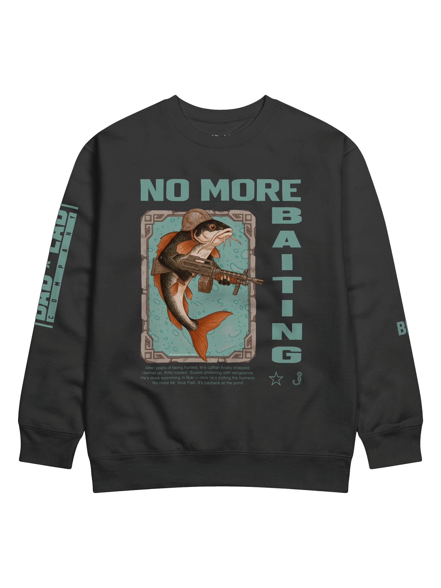 BadxLad x BF6 - Retro Battlefield Catfish Premium Sweatshirt product image (1)