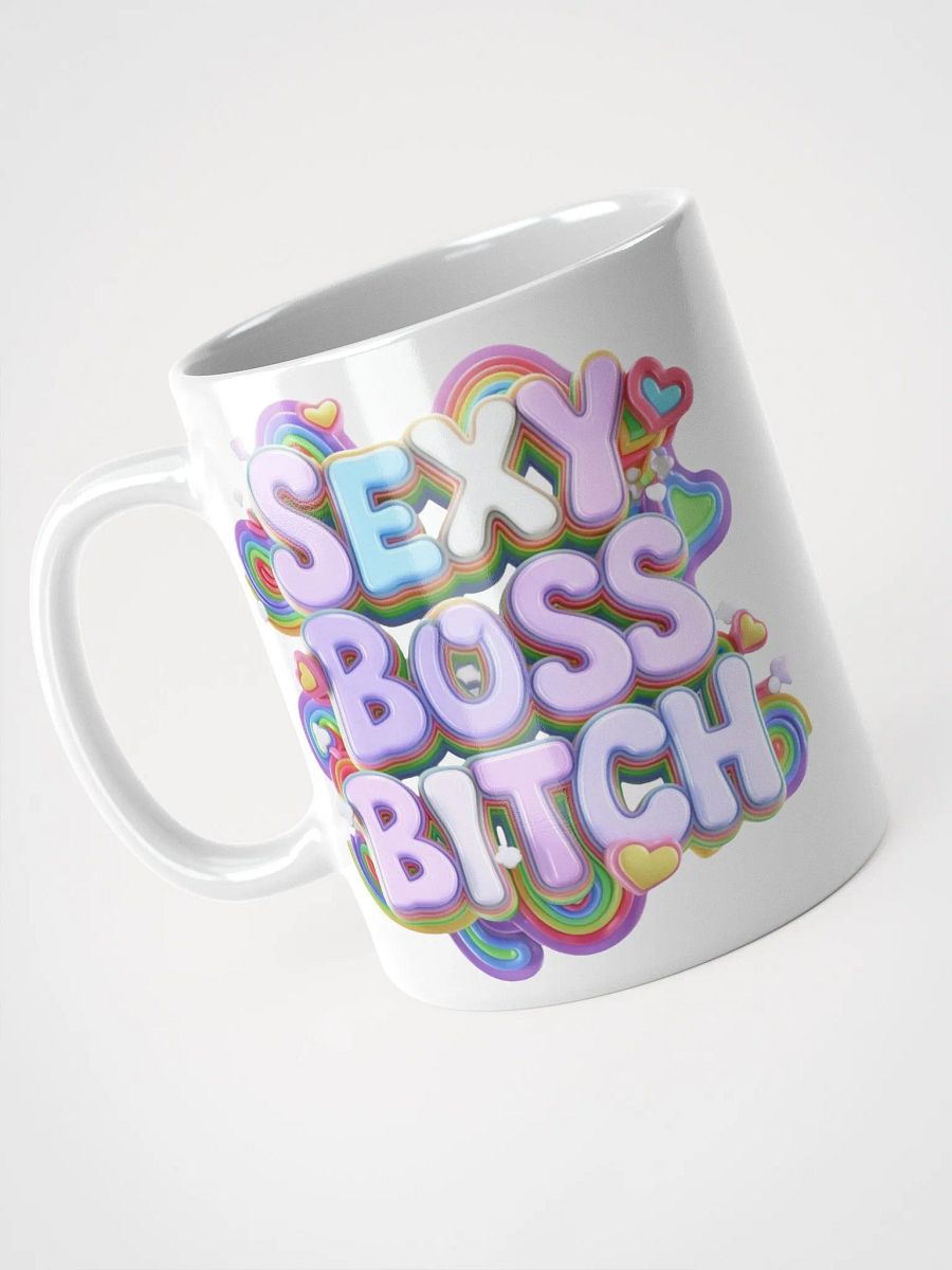 "Sexy Boss Bitch" #Statement Glossy White Mug product image (7)