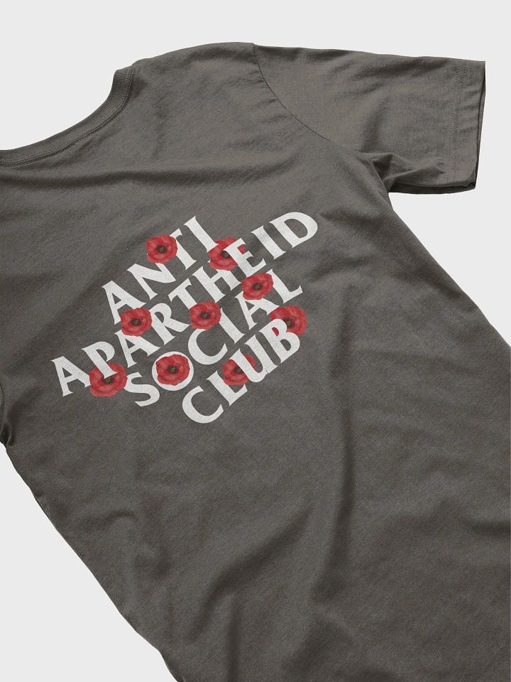 Anti Apartheid Club Poppy Flower T-shirt product image (1)