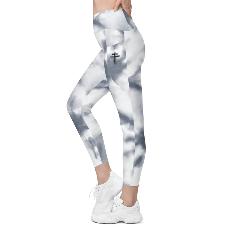 Night Sky Burst Serenity Leggings product image (7)
