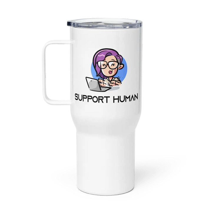 Support Human Coffee Travel Mug (Lefties) product image (1)