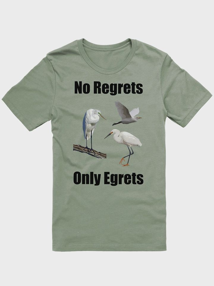 No Regrets Only Egrets T-shirt product image (1)