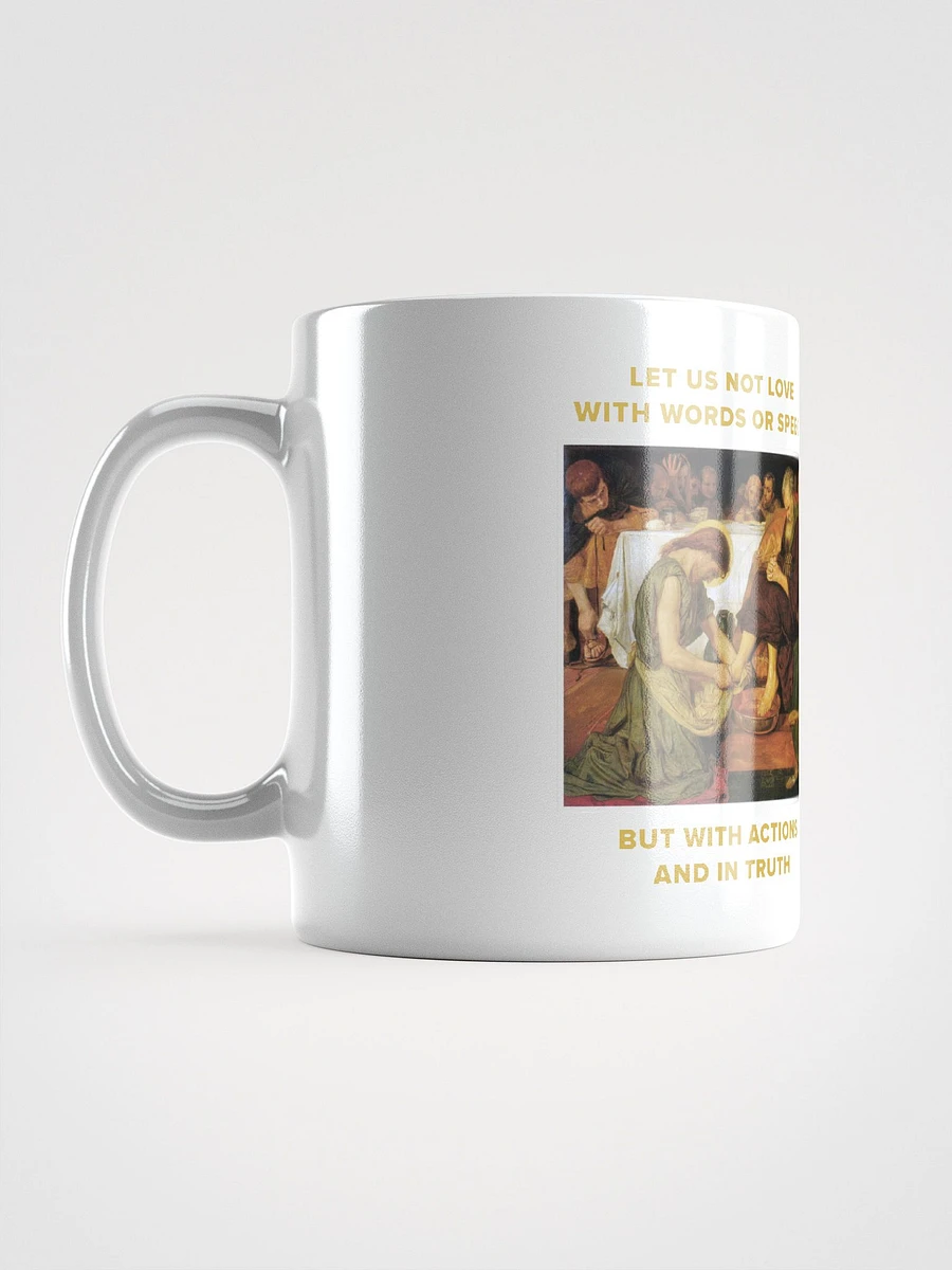 1 John 3:18 Mug product image (2)